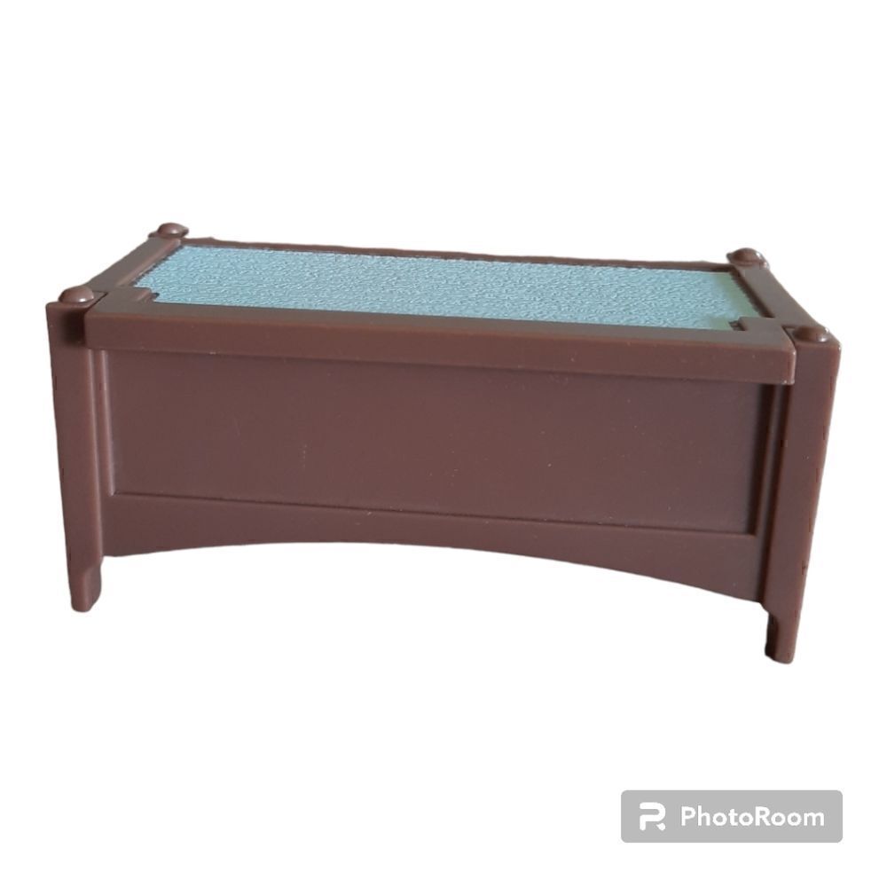 Fisher Price Loving Family Dollhouse Brown Blue Hope Chest Trunk